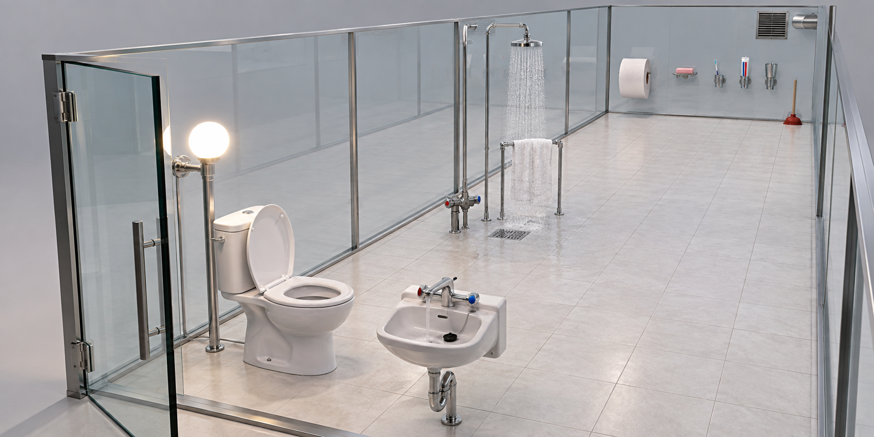The bathroom that came out when I asked for the weirdest one that still meets every condition